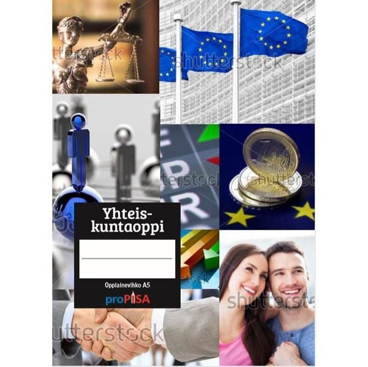 Valokuva kirjasta  proPisa oppiainevihko yhteiskuntaoppi (10 kpl A5), kuuluu tuoteryhmään P-kirjat.