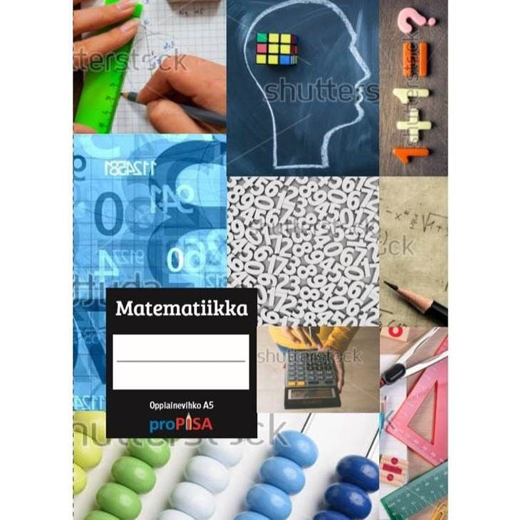 Valokuva kirjasta  proPisa oppiainevihko matematiikka (10 kpl A5), kuuluu tuoteryhmään P-kirjat.