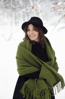 Taskuhuivi Lapuan Kankurit Uni oliivi