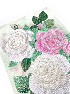 Timanttimaalaus A4 Ruusut