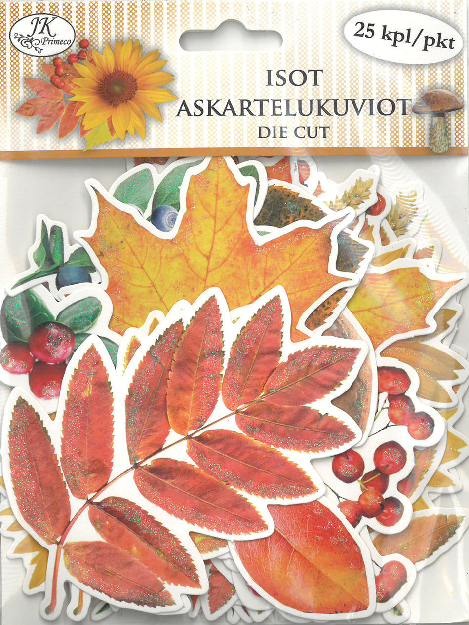 Valokuva tuotteesta Askartelukuvio 25 kpl Ruska, kuuluu tuoteryhmään Paperiaskartelu.