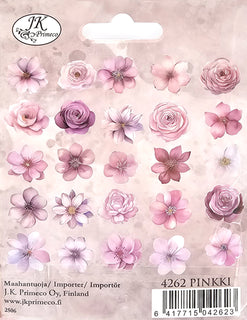 Tarra Kukat pinkki 25kpl