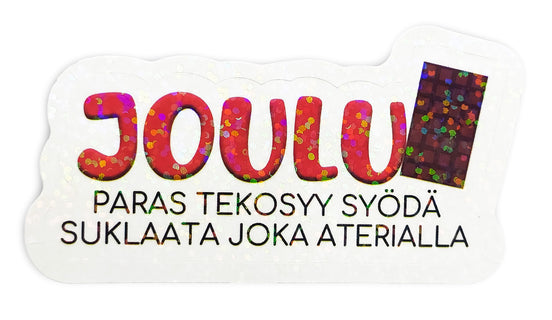Vinyylitarra Joulusuklaa