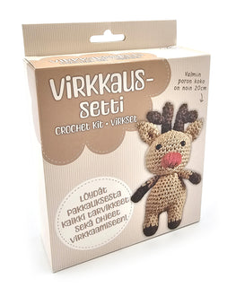 Askartelusetti virkkaus Poro