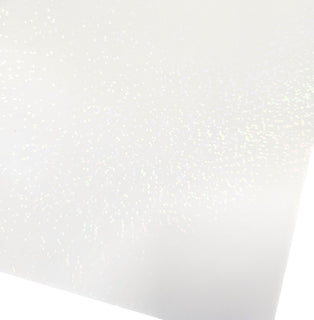 Vinyylitarra A4 hologrammi piste valkoinen 2 arkkia