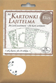 Kartonkilajitelma A6/20 Eko lehdet