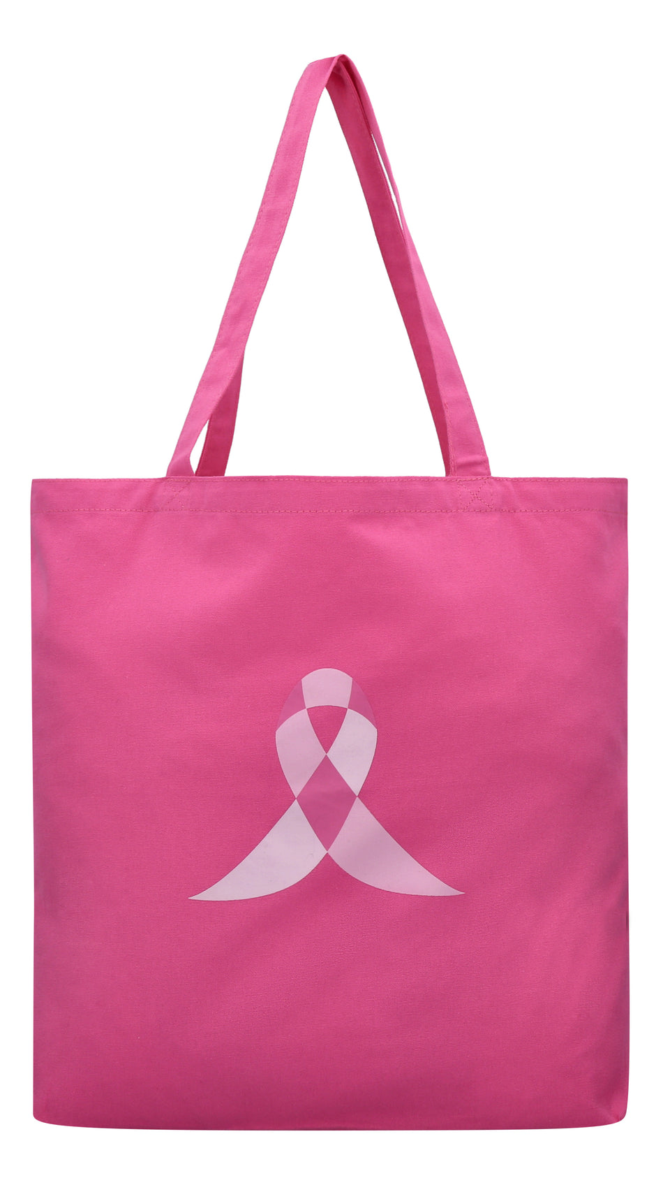 Valokuva tuotteesta Kangaskassi Roosa nauha pinkki, kuuluu tuoteryhmään Laukut kukkarot.