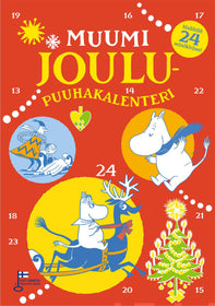 Muumi puuhakirjajoulukalenteri