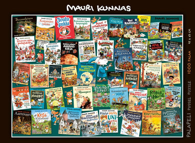 Mauri Kunnas Kirjankannet 1000-palainen palapeli