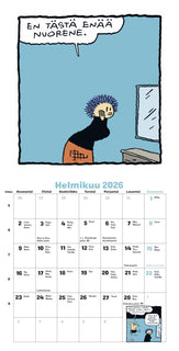 Viivi ja Wagner seinäkalenteri 2026