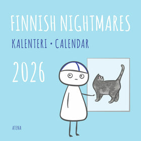 Finnish Nightmares seinäkalenteri 2026