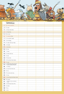 Herra Hakkaraisen perhekalenteri 2026