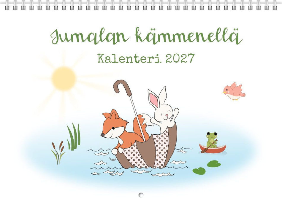 Valokuva tuotteesta Jumalan kämmenellä kalenteri 2027, kuuluu tuoteryhmään Tasku- ja pöytäkalenterit.