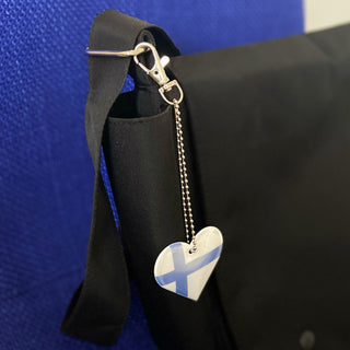 Heijastin Saintex Suomi sydän