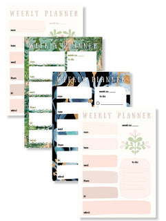 Magneettilehtiö Weekly planner A4