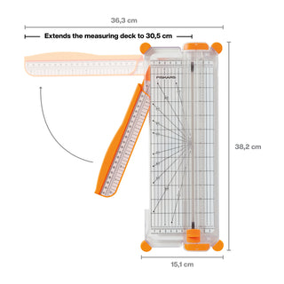 Paperileikkuri A4 Fiskars SureCut