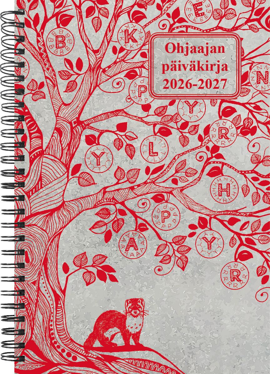 Valokuva tuotteesta Ohjaajan päiväkirja 2026-2027, kuuluu tuoteryhmään Tasku- ja pöytäkalenterit.