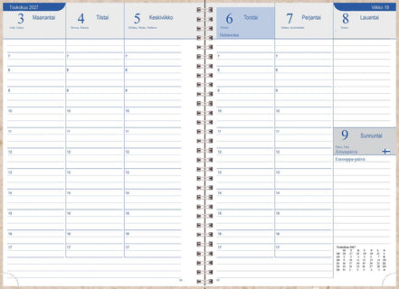 Ohjaajan päiväkirja 2026-2027