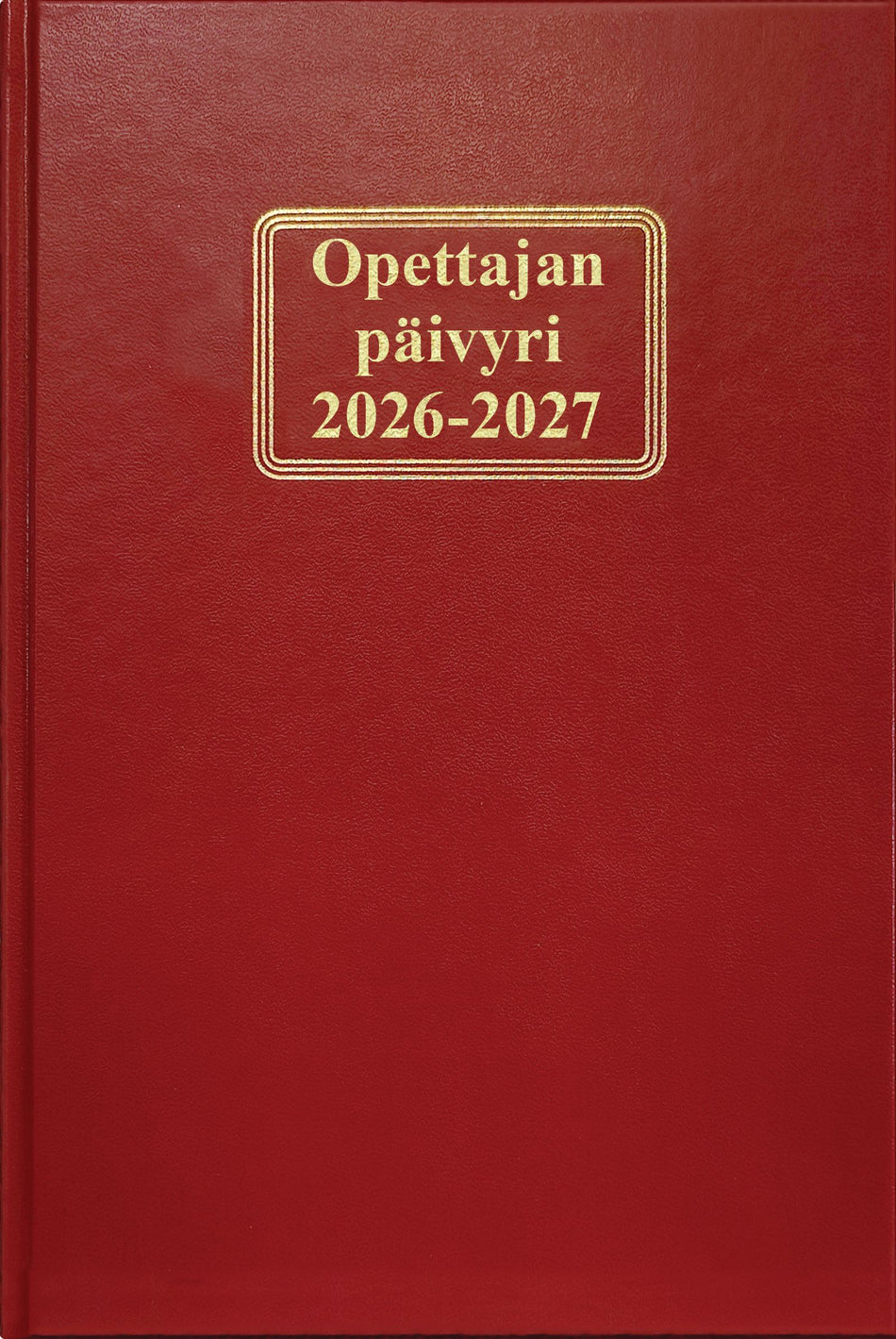 Valokuva tuotteesta Opettajan päivyri 2026-2027, kuuluu tuoteryhmään Tasku- ja pöytäkalenterit.