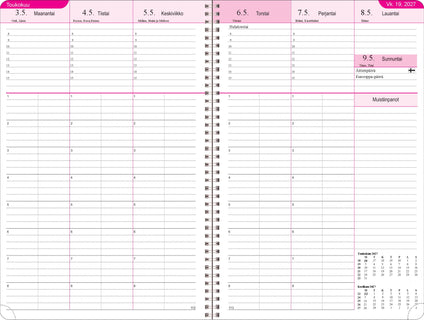 Opettajan päivyri 2026-2027