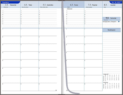Lukion opettajan päiväkirja 2026-2027