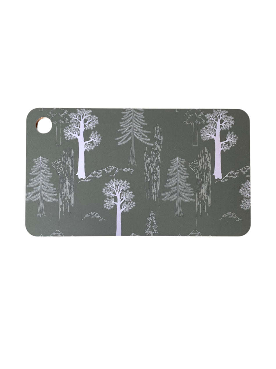 Valokuva tuotteesta Tarjoilu- ja leikkuulauta koivuviilu Metsä/Skogen 35cm x 20cm, kuuluu tuoteryhmään Muut hyvinvointituotteet.