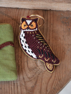 Avaimenperä Mum's Kultapöllö ruskea