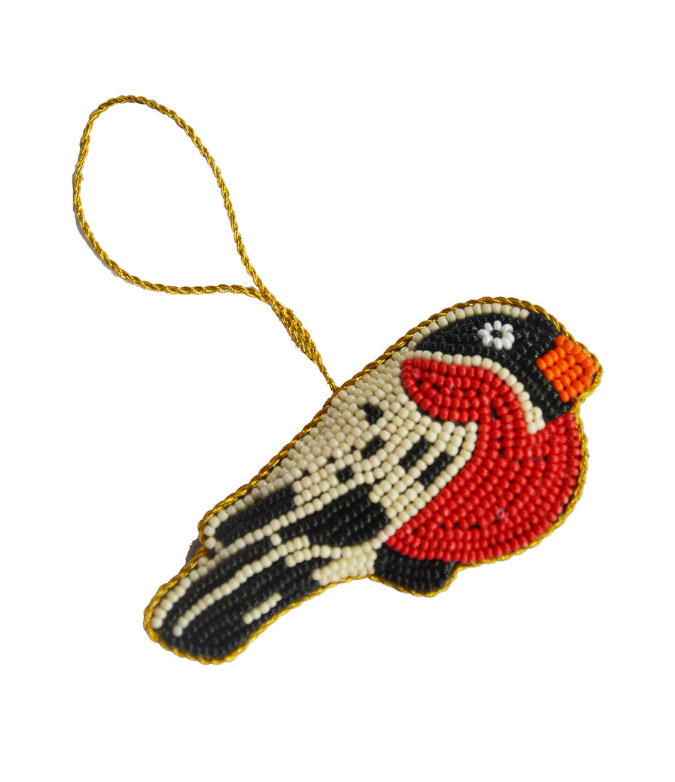 Valokuva tuotteesta Joulukoriste Mum's punatulkku, red bird, kuuluu tuoteryhmään Sesonkituotteet.