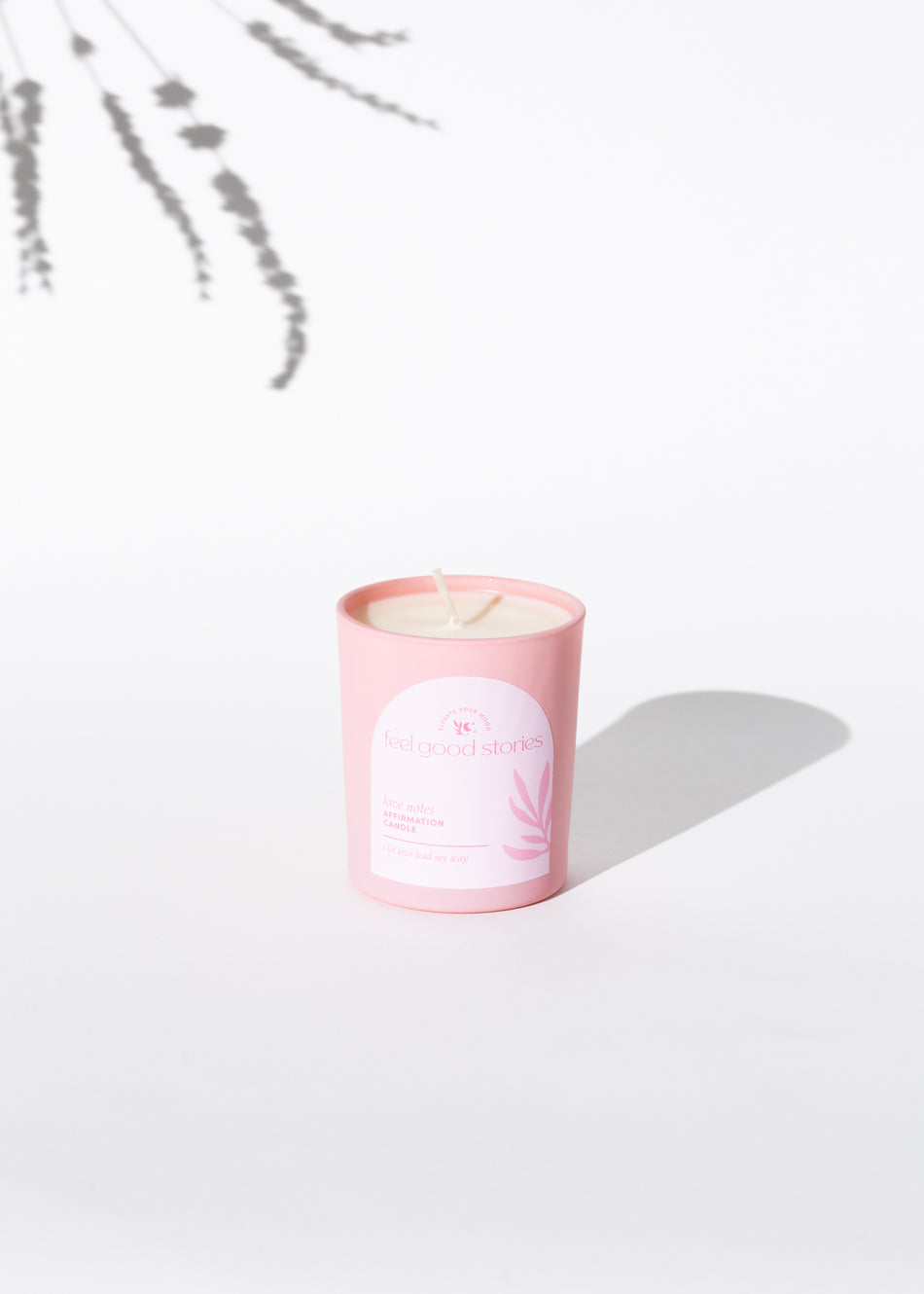 Valokuva tuotteesta Tuoksukynttilä  Feel Good Stories Love Notes Affirmation, kuuluu tuoteryhmään Sesonkituotteet.