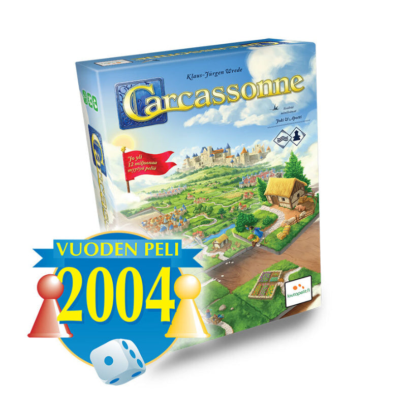 Valokuva tuotteesta Carcassonne perusosa, kuuluu tuoteryhmään Lautapelit.