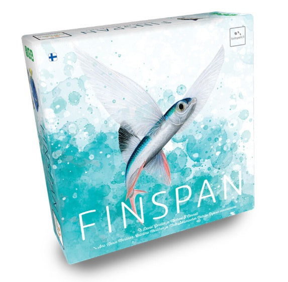 Valokuva tuotteesta Finspan-lautapeli, kuuluu tuoteryhmään Lautapelit.