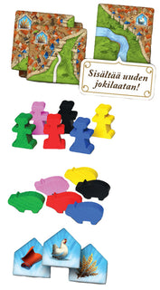 Carcassonne Tuotteet ja Timpurit, 2. lisäosa