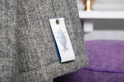 Heijastin Suomen Luonnonsuojeluliitto Retrologo