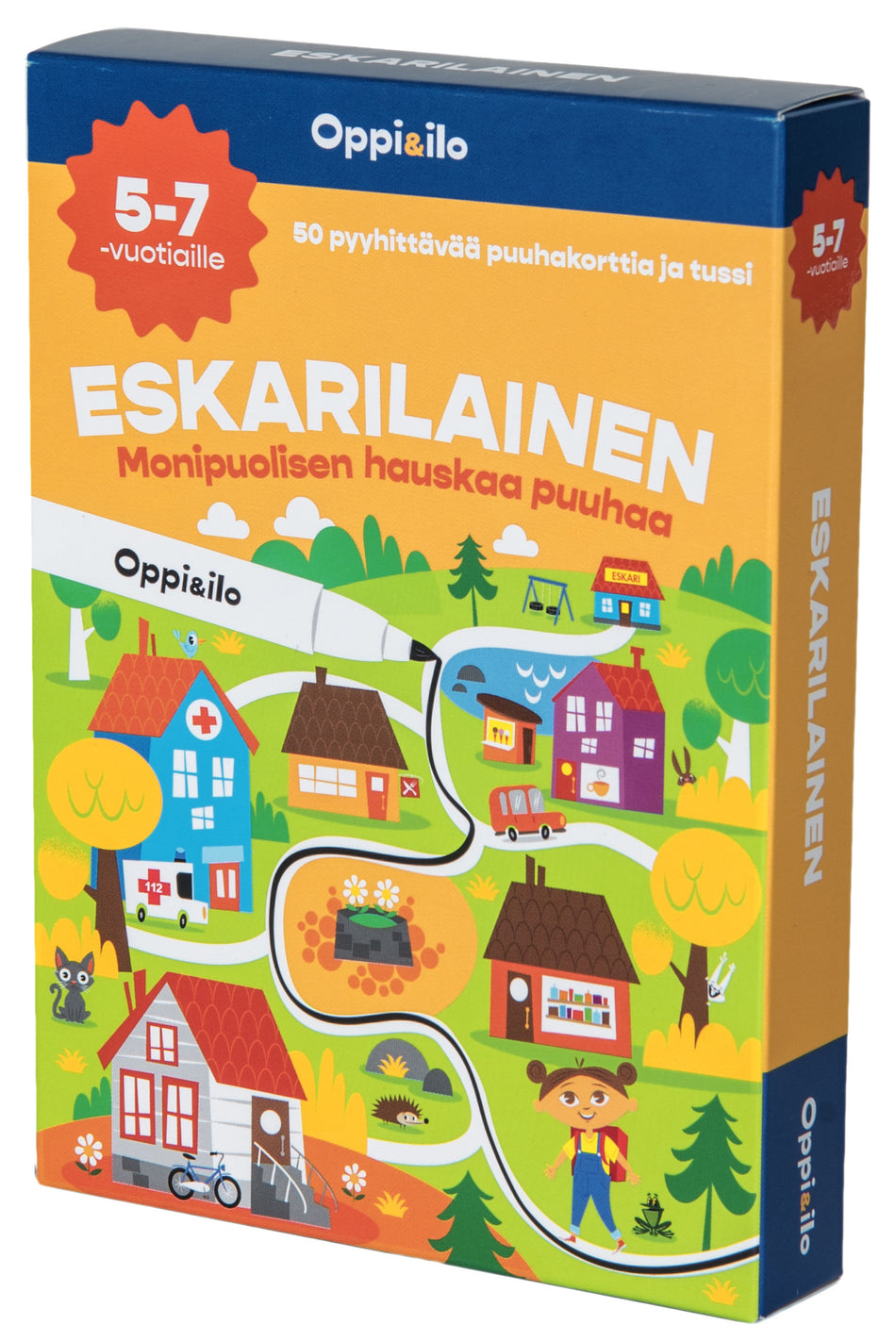 Valokuva tuotteesta Eskarilainen - puuhakortit 5 - 6 v., kuuluu tuoteryhmään Pelikortit.