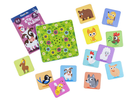 Etsi eläin! -äänimuistipeli 2-4 v