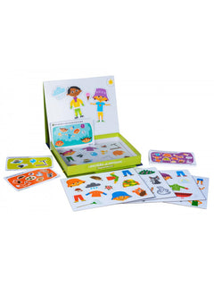 Magneettipuuha LEIKITÄÄN JA OPITAAN! 3-5 v