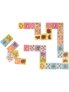 Poikaset piilossa -dominopeli 3-4 v