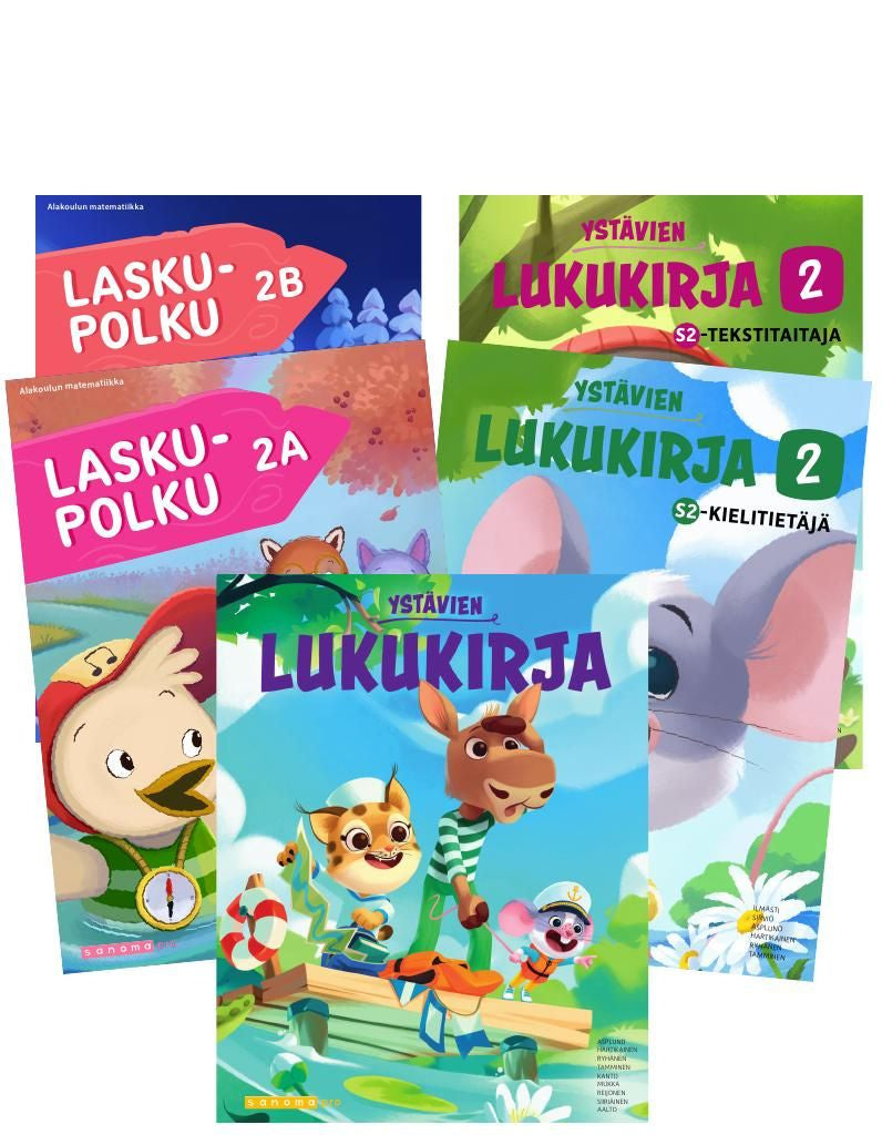 Laskupolku Ja Yst vien Lukukirja 2 Luokan S2 paketti Muu laskupolku-ja-yst-vien-lukukirja-2-luokan-s2-paketti-muu