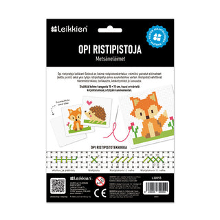Opi ristipistoja metsäneläimet Leikkien