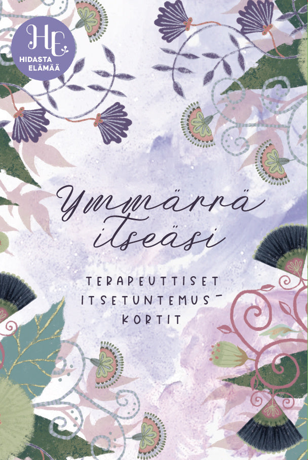 Valokuva tuotteesta Ymmärrä itseäsi -terapeuttiset itsetuntemuskortit Hidasta Elämää, kuuluu tuoteryhmään Julisteet teemapakat.