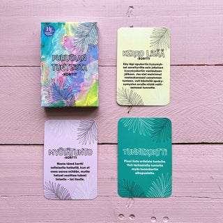 Puhutaan tunteista -kortit Hidasta Elämää