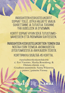 Parisuhteen keskustelukortit 2 Hidasta Elämää