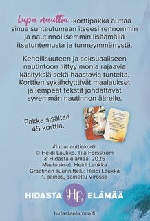 Lupa nauttia -kortit Hidasta Elämää