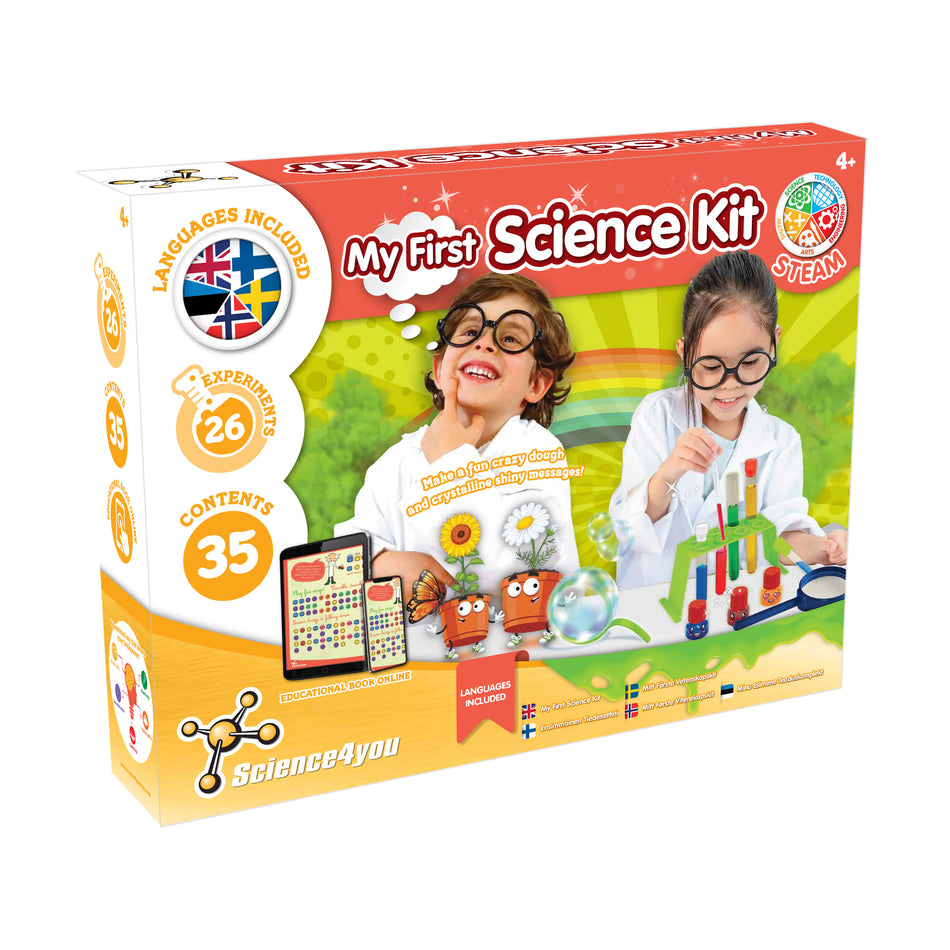 Valokuva tuotteesta Tiedesetti Science4You My First Science Kit, kuuluu tuoteryhmään Lelut.