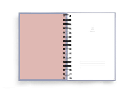 Kierremuistikirja A5 Putinki Priima laventeli