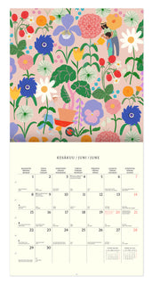 Seinäkalenteri Polka Paper 2026