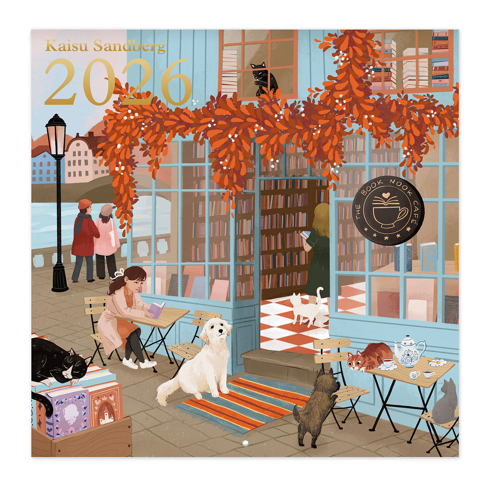 Valokuva tuotteesta Seinäkalenteri Kaisu Sandberg 2026, kuuluu tuoteryhmään Seinäkalenterit.