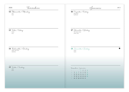 Viikkopäivyri Midi Putinki Design 2026