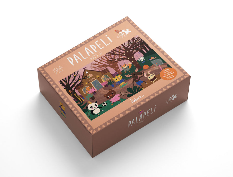 Valokuva tuotteesta Palapeli 252 palaa Koulun piha Mira Mallius Putinki, kuuluu tuoteryhmään Palapelit.