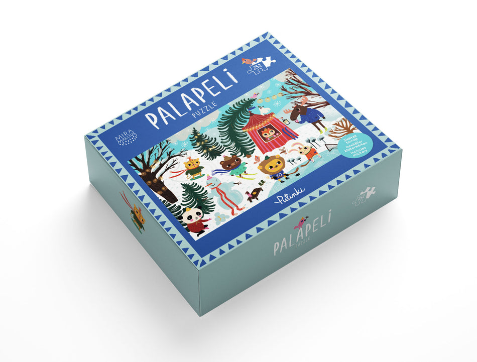 Valokuva tuotteesta Palapeli 252 palaa Mira Mallius Talviurheilu Putinki, kuuluu tuoteryhmään Palapelit.